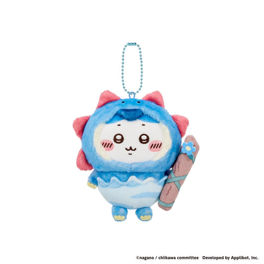 [HACHIWARE] LIMITED "Chiikawa Pocket POP UP STORE Dinosaur" Plush Keychain