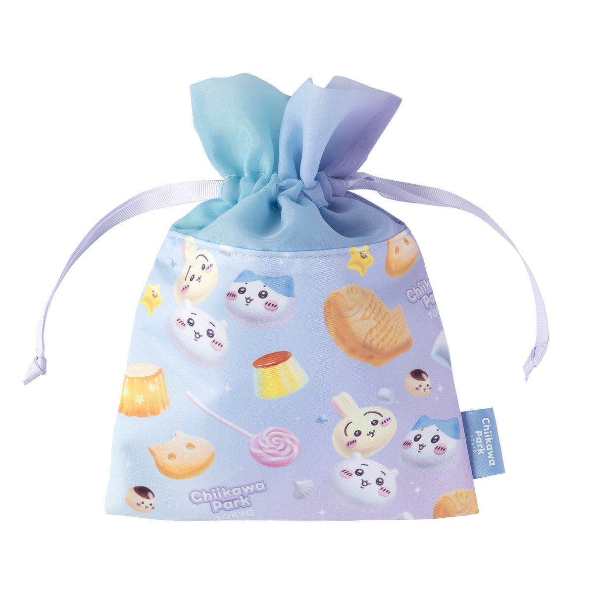"Chiikawa Park Sweets" Drawstring Bag