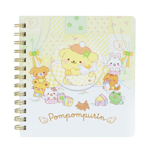 "Pompompurin Stationery" Square  Notebook