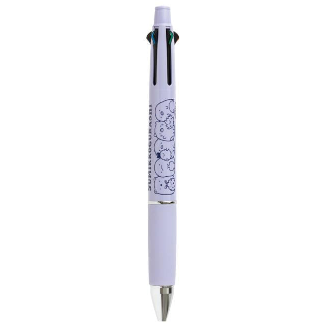 [SUMIKKO GURASHI / PURPLE] "San-x Jetstream 4&1" Ballpoint Pen