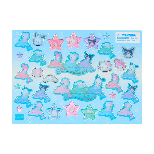 "Sanrio Shiny Dolphin" Sticker Sheet