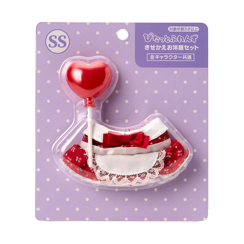 [RED DRESS] "Sanrio Pitatto Friends" X-Small Dress-up Set