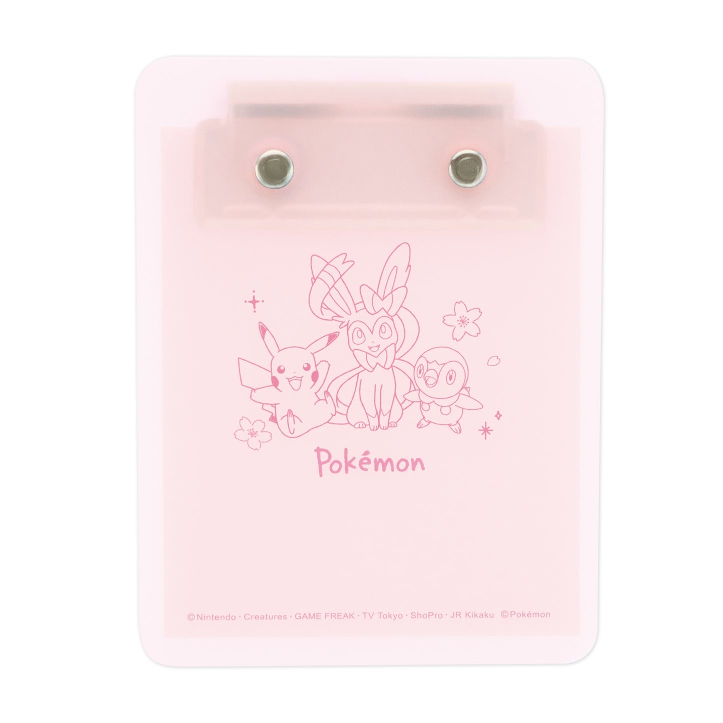 [WHITE] "Pokemon Sakura" Mini Clipboard & Memo