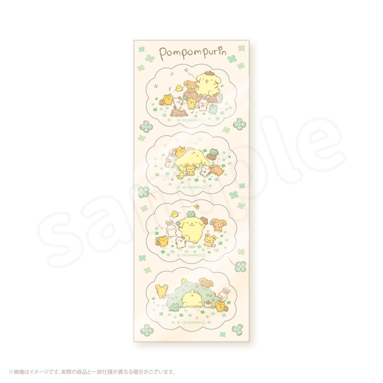 "Pompompurin Heartwarming Picnic" Sticker Sheet