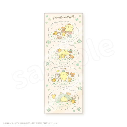 "Pompompurin Heartwarming Picnic" Sticker Sheet