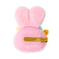 [HELLO KITTY] "Sanrio Fukkura Ears Rabbit Club" Hair Clip