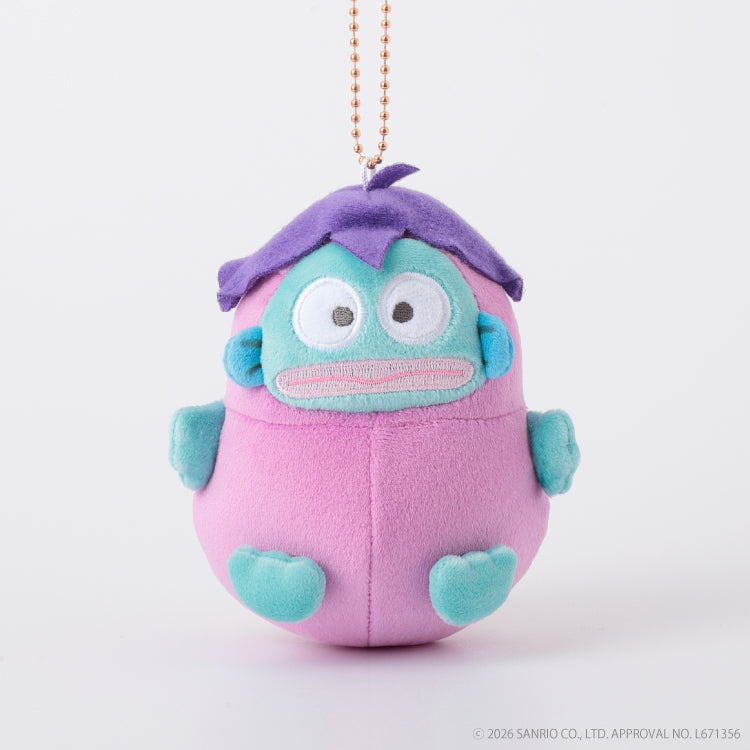 [EGGPLANT] "Hangyodon Freshly Harvested Farm" Plush Keychain