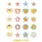 [PINK] "Pompompurin 30th Anniversary" Ohajiki Kirakira Sticker