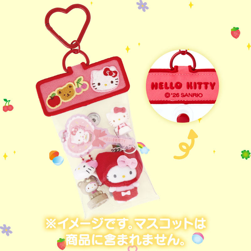 [CINNAMOROLL] "Sanrio Wakuwaku Capsule Toy Club" Mini Clear Pouch