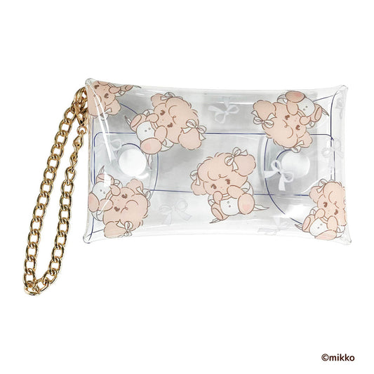 [NATTSU / SMALL] "Mikko Illustrations" Clear Multi Case