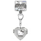 [MONOTONE] "Hello Kitty Heart" Mirror Keychain