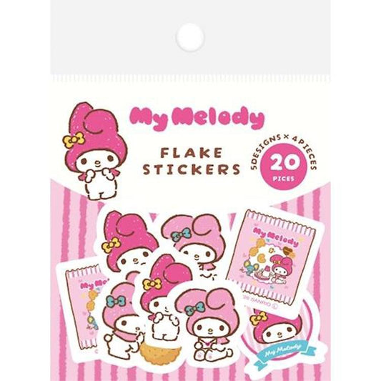 [MY MELODY] "Sanrio Oyatsu Snack Party" Sticker Flakes