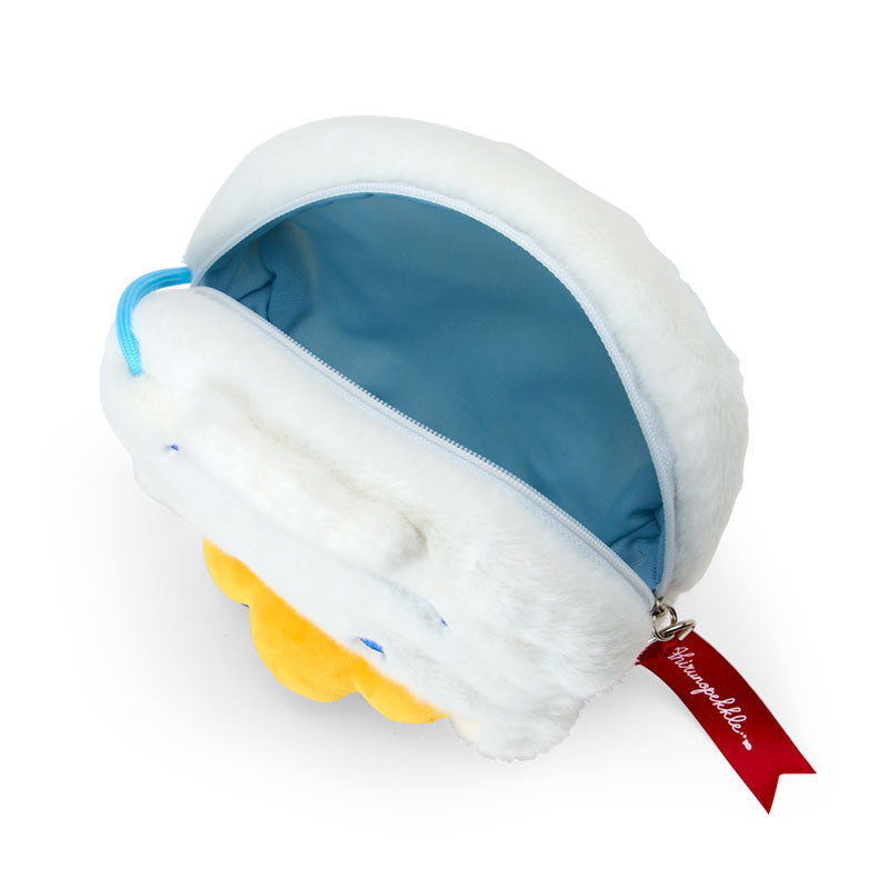"Sanrio Pekkle & Pitch Summer Days" Face Shaped Pouchette