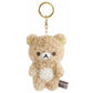 [RILAKKUMA] "Rilakkuma Basic Boa Mokomoko" Plush Keychain