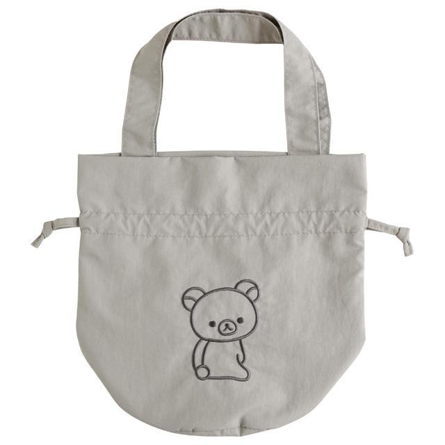 [RILAKKUMA] "San-x Sewing" Drawstring Bag
