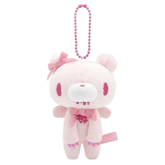 [PINK] "GLOOMY The Naughty Grizzly Angel" Plush Kecyhain