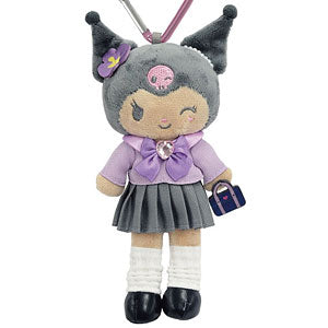 [KUROMI / SUNTAN] "Sanrio Style Up" Plush Keychain