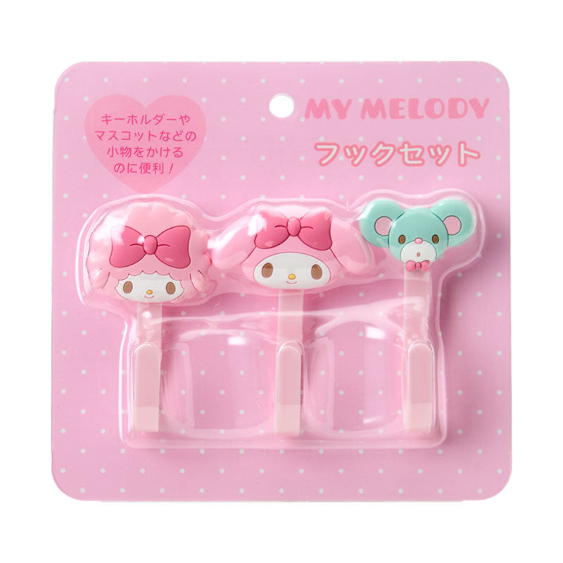 [MY MELODY] "Sanrio Decorative Storage" Hook Set
