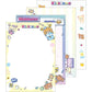 [WHITE] "Rilakkuma Lab" A6 Memo Pad