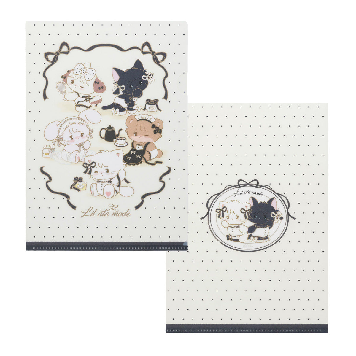 "Mikko Illustrations French Girly" File Folder