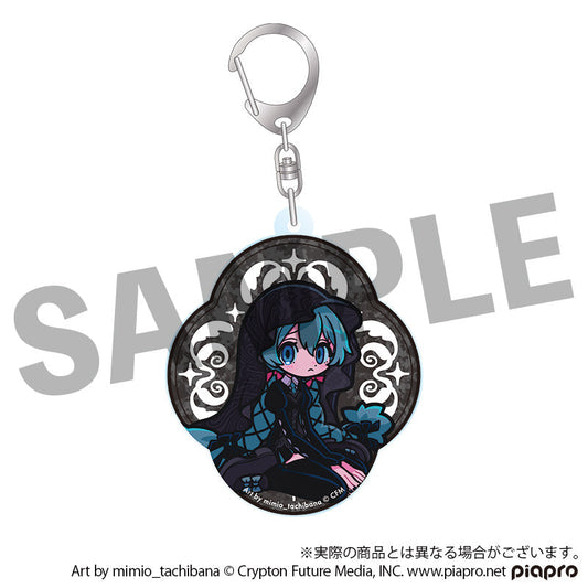 [ZERO MIKU] "STEAKA Wochirare Hatsune Miku x Obaken Afterparty Deformed" Acrylic Keychain