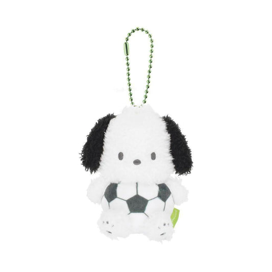 [POCHACCO / SOCCER] "Sanrio Sports" Plush Keychain
