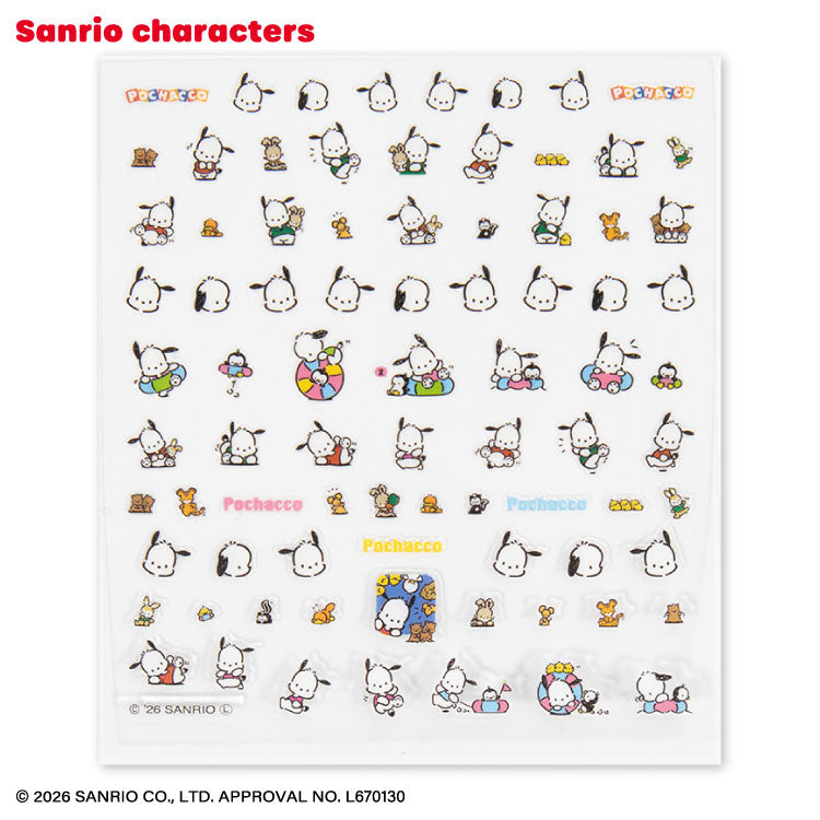 [POCHACCO] "THANKYOUMART x Sanrio Retro" Nail Stickers