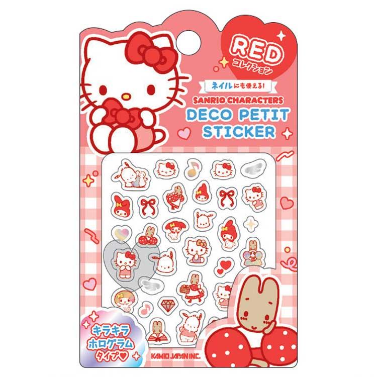 [RED] "Sanrio Deco Petit" Nail Sticker