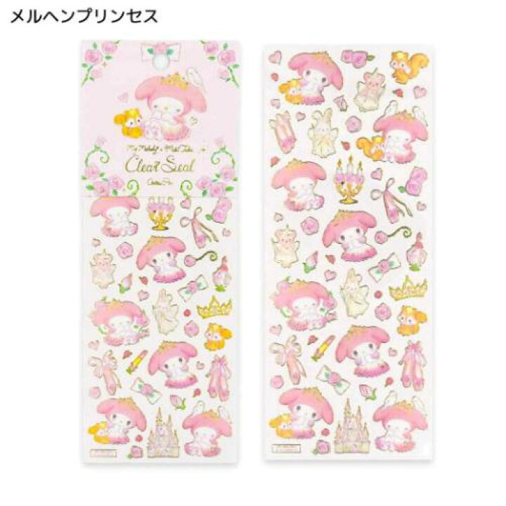 [MY MELODY / ROSES] "Sanrio x Miki Takei" Clear Sticker Sheet