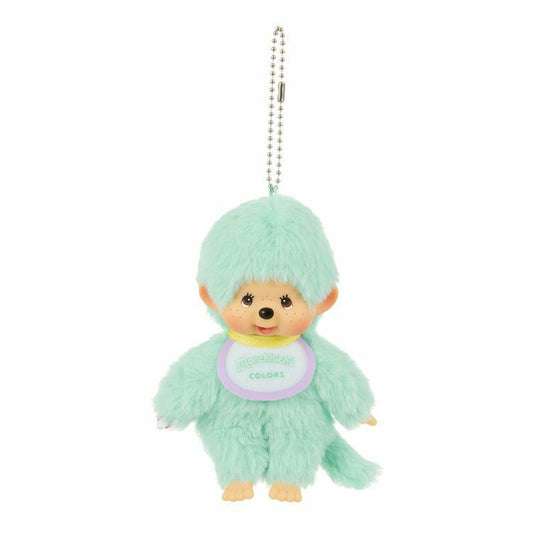 [MINT GREEN] "Monchhichi COLORS" Plush Keychain