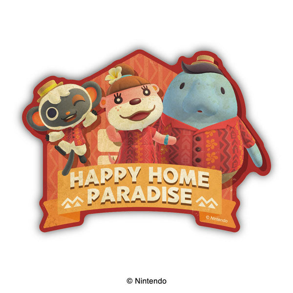 [HAPPY HOME PARADISE] "Animal Crossing: New Horizons" Travel Sticker