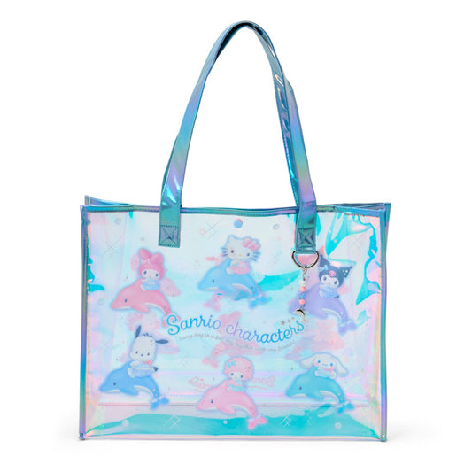 "Sanrio Shiny Dolphin" Vinyl Tote Bag