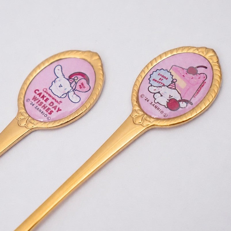 "Cinnamoroll x Etoile et Griotte CAKE DAY WISHES" Cutlery Set
