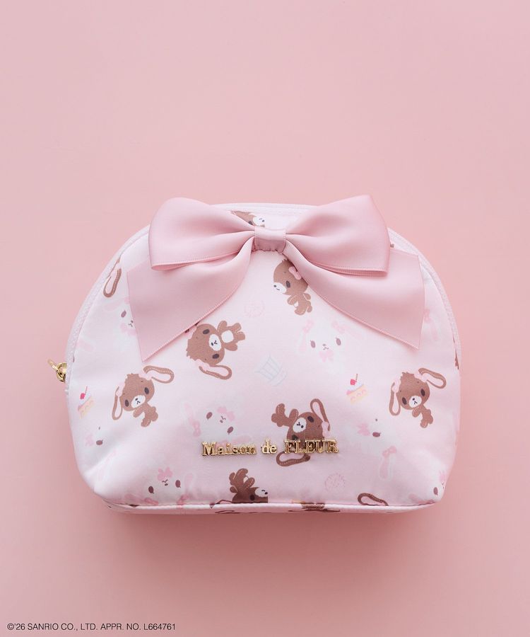 "Maison de FLEUR x Sugarbunnies" Round Pouch