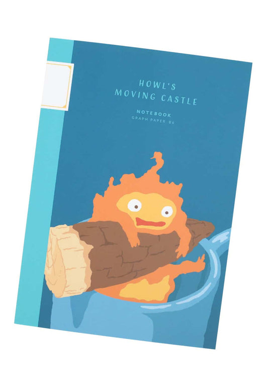 [CALCIFER] "Howl's Moving Castle" B6 Notebook