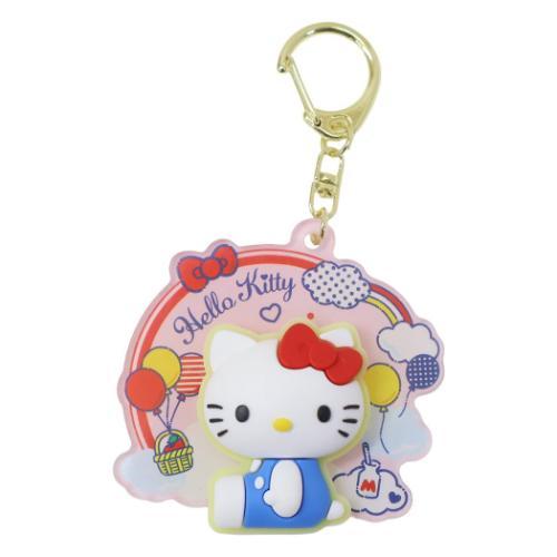 [HELLO KITTY] "Sanrio Kururun Spin" Keychain