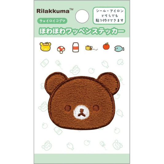 [CHAIROIKOGUMA] "San-X" Fluffy Patch Sticker