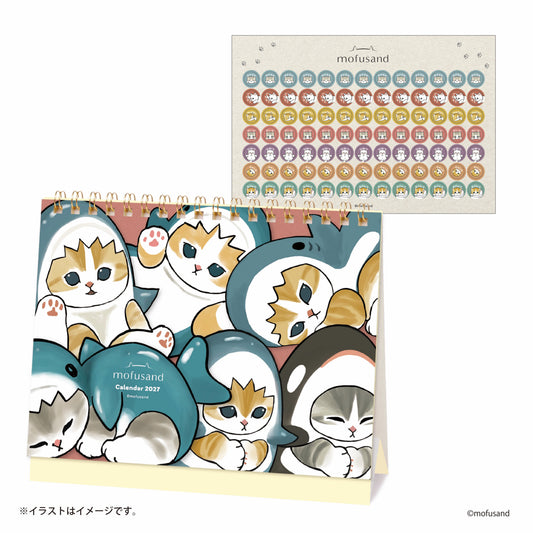 "Mofusand 2027" Desk Calendar