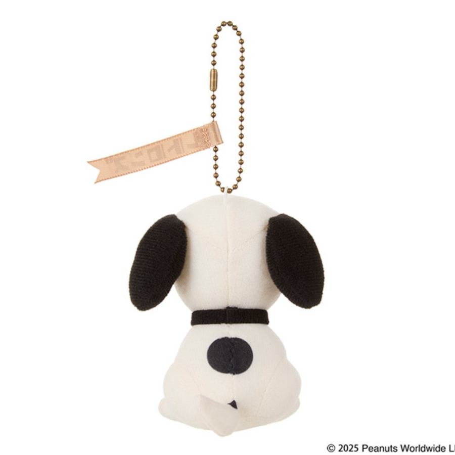 "Peanuts 1950's Vintage Snoopy" Plush Keychain