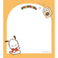 [POCHACCO] "Sanrio Oyatsu Snack Party" Memo Pad