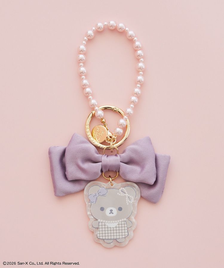 [CHAIROIKOGUMA] "Maison de FLEUR x Rilakkuma" Ribbon Charm