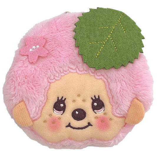 [BOY MONCHHICHI] "Monchhichi Sakura Mochi" Coin Pouch