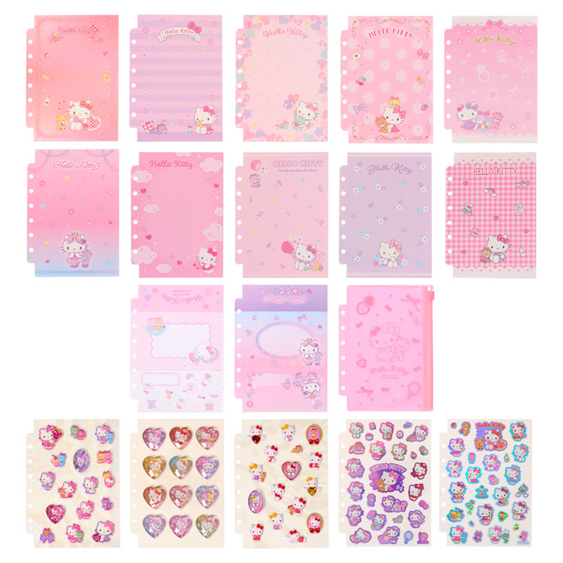 [HELLO KITTY] "Sanrio" Stickers & Sticker Notebook