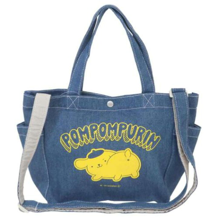 "ELLE x Pompompurin" Denim Shoulder Bag