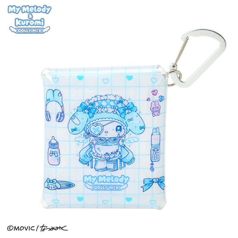 [MY MELODY / EXTRA SMALL] "My Melody x Kuromi DOLLY MIX" Clear Multi-Case