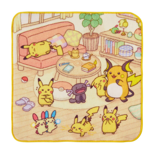 [PIKACHU] "Pokemon Ten Poke Ten Colors" Hand Towel