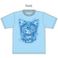 [KUROMI / LIGHT BLUE] "My Melody & Kuromi x DOLLY MIX" Over Size T-shirt