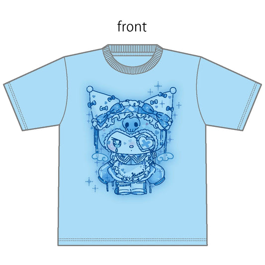 [KUROMI / LIGHT BLUE] "My Melody & Kuromi x DOLLY MIX" Over Size T-shirt