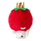 [KUROMI] "Sanrio Become Strawberry King" Plush Keychain