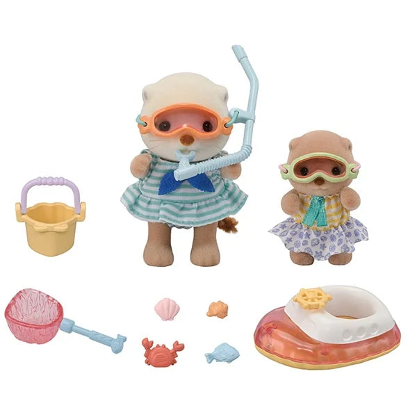 [OTTER SIBLINGS] "Sylvanian Families" Figure Set